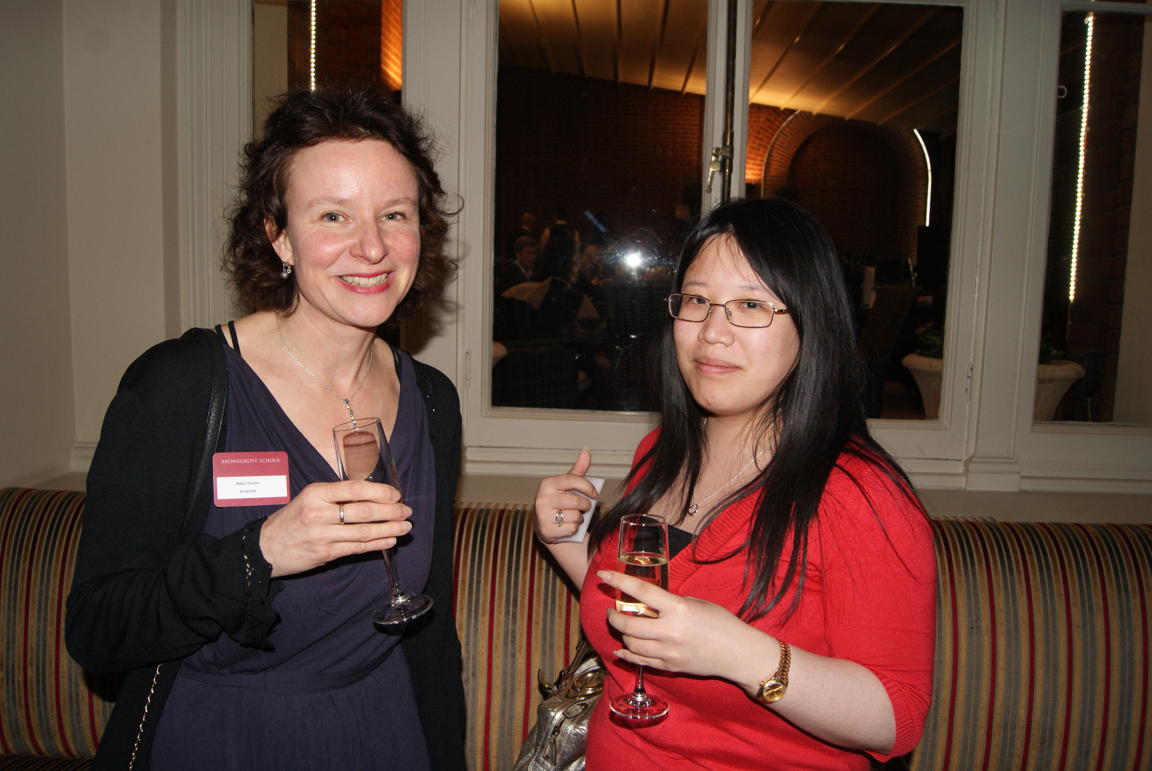 Nikki Thorpe (Archivist) and Isabella Wong